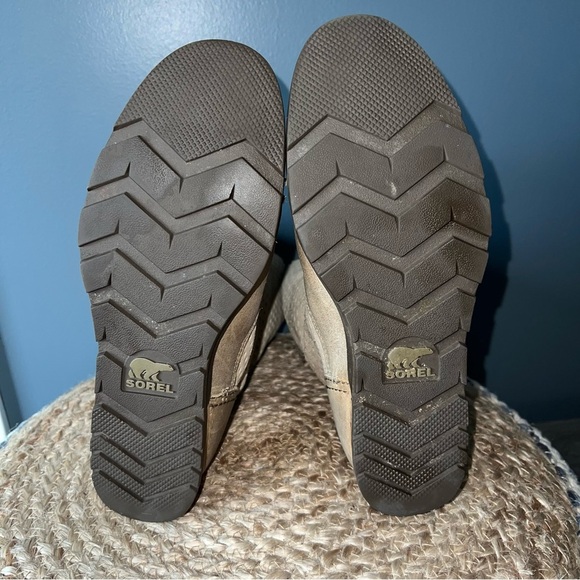 Sorel Major Pull On Distressed Leather Boots - Picture 10 of 13